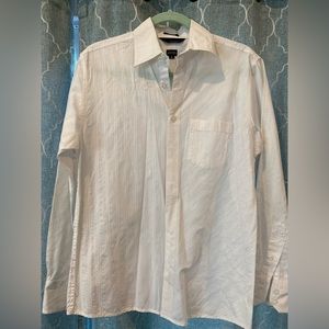 Oakley Button Down Shirt Mens Size S True Fit White Long Sleeve Pocket